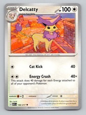 Delcatty 166/217 Uncommon Ascended Heroes Pokemon Near Mint