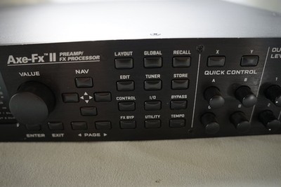 Fractal Audio Axe FX II MKii 2 Effect Rack Used Tested Working w