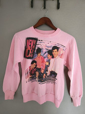 Vintage 1990 New Kids On the Block NKOTB "Step by Step" Winterland Sweatshirt