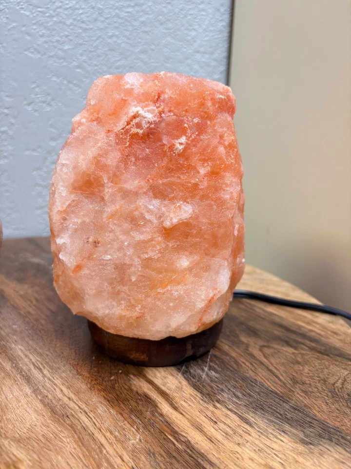 JUEGO DE DOS CRISTALES DE LÁMPARA DE SAL DEL HIMALAYA Foto 3 de 4