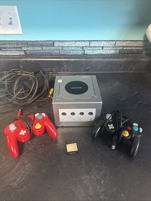 Nintendo GameCube  With Two Controllers And Power Cords