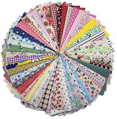 100 Pieces 6'' X 6''100% Printed Cotton Quilting Fabric Patchwork Precut Fabric