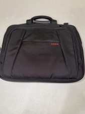 CODI Computer  Laptop Bag with Shoulder Strap Carry On 3 Compartment Leather