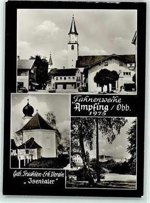 39254343 - 8261 Ampfing Geb. Trachten-Erh. Verein Isentaler Fahnenweihe
