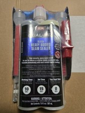 SEM 40377 DUAL MIX BLACK HEAVY BODIED SEAM SEALER HIGH VISCOSITY EPOXY SEAM SEAL