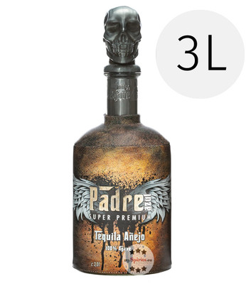 Padre Azul Anejo Super Premium Tequila / 40 % vol. / 3,0 Liter-Flasche