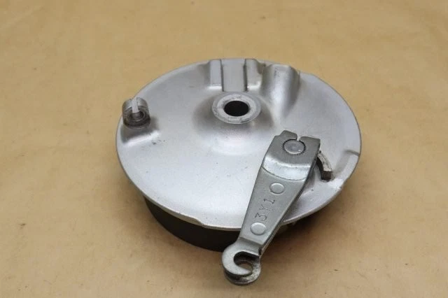 Conjunto de tambor de freno delantero Yamaha Trailway TW200 usado de Japón Foto 4 de 4