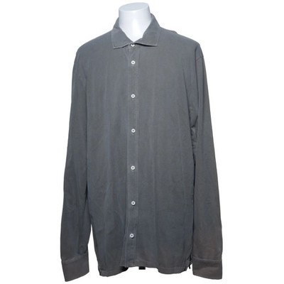 MC2 Saint Barth, Hemd, Größe: 3XL, Grau, Baumwolle, Einfarbig, Samt, Herren #CdG