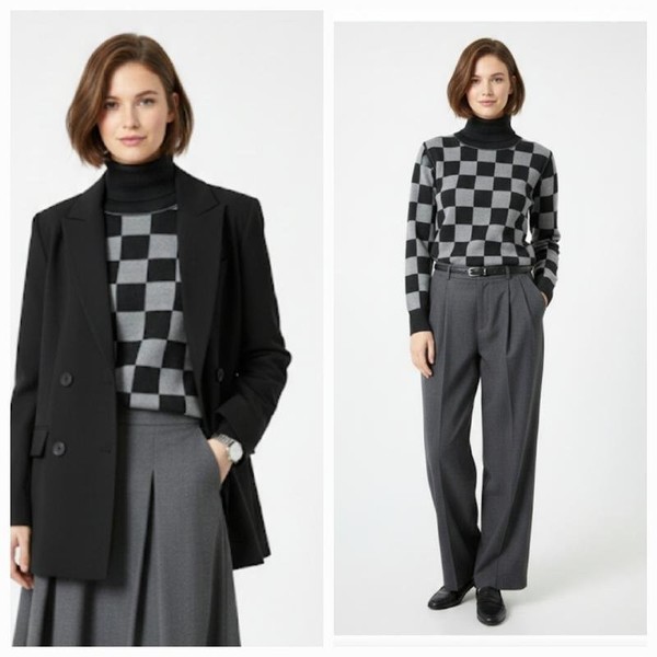 Women Dolce & Gabbana Turtleneck Black Wool M