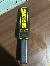 Metal Detector Wand Super Scanner GP 3003B1 Handheld Pinpoint Portable Security