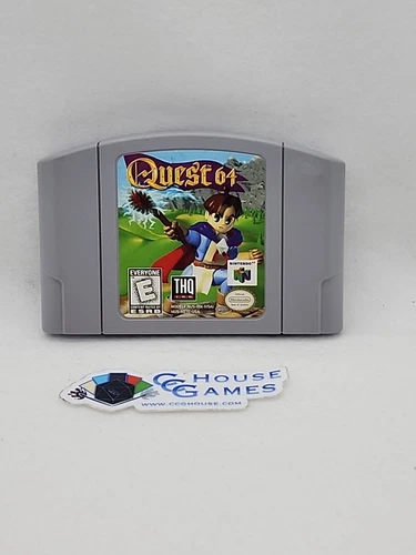 Nintendo N64 Quest 64 Tested Game Cartridge Only 2 Avail Authenitic *CCGHouse*