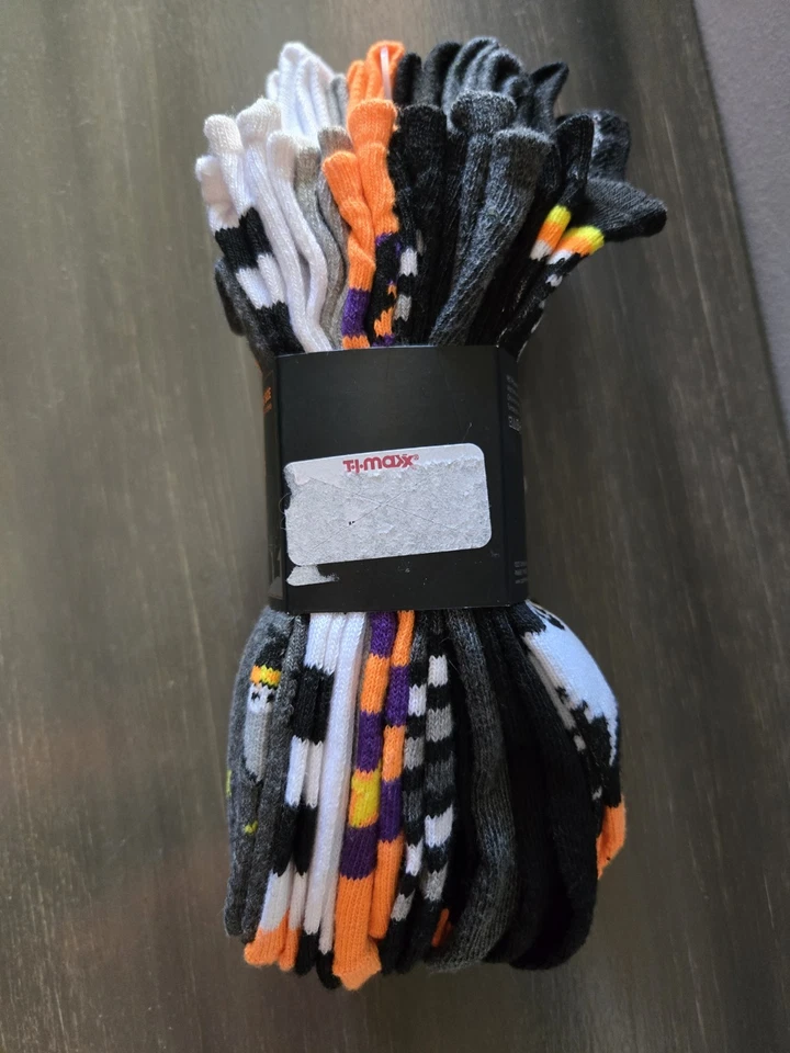 Pack de 10 calcetines Capelli New York para mujer No Show Halloween talla única Foto 3 de 4