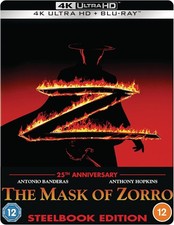 The Mask of Zorro SteelBook UHD  Blu-ray 