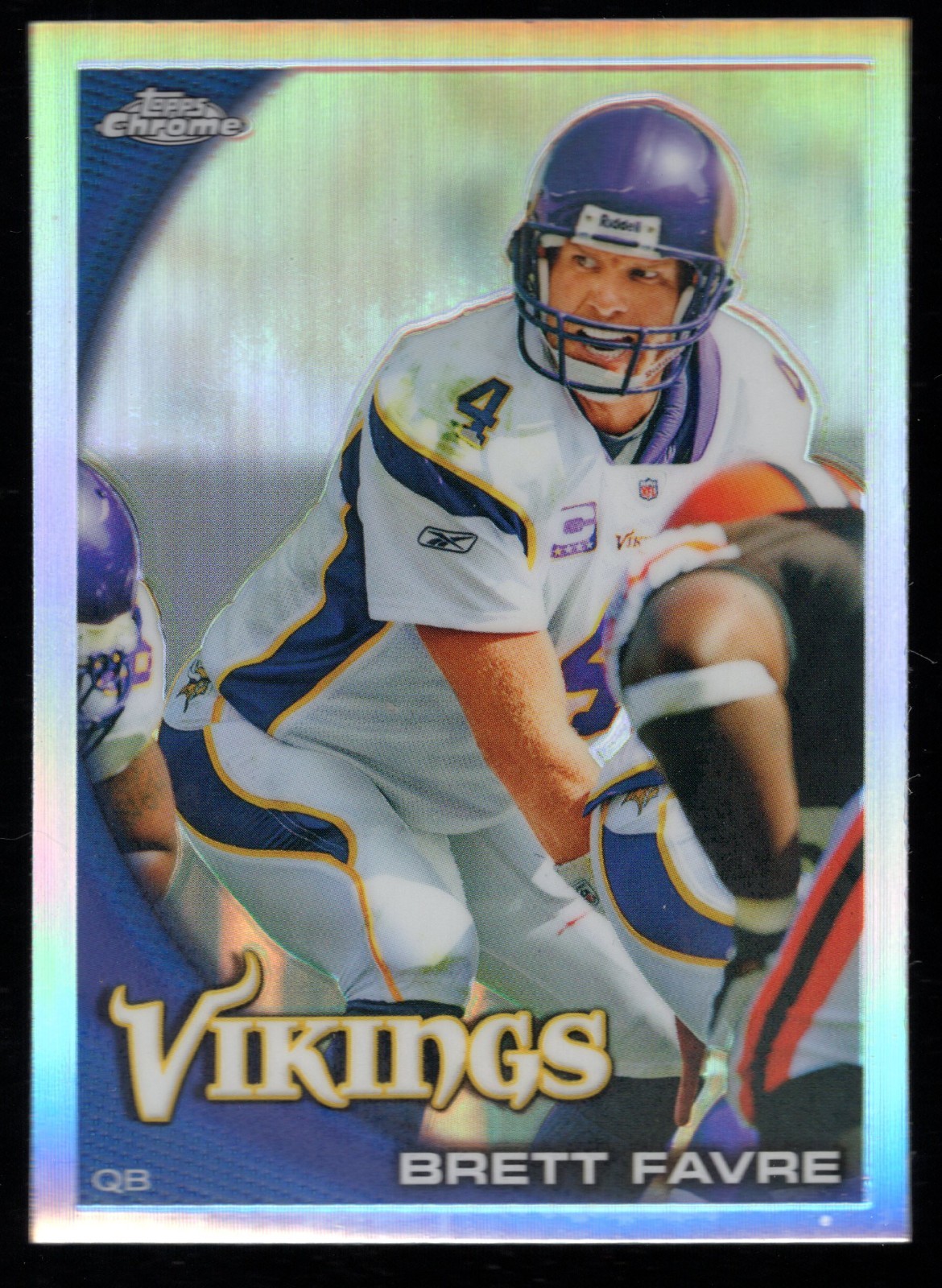 2010 Topps Chrome BRETT FAVRE Refractor #C90 Vikings