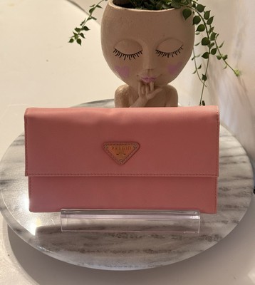 Pregio Women s Peach Color Wallet CC Slips, ID Slip, Bill Slip Snap Closure 