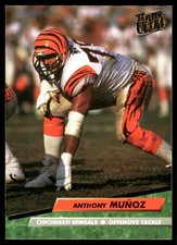 Anthony Munoz 1992 Ultra #62 Bengals NFL READ FREE SHIPPING AutographDen