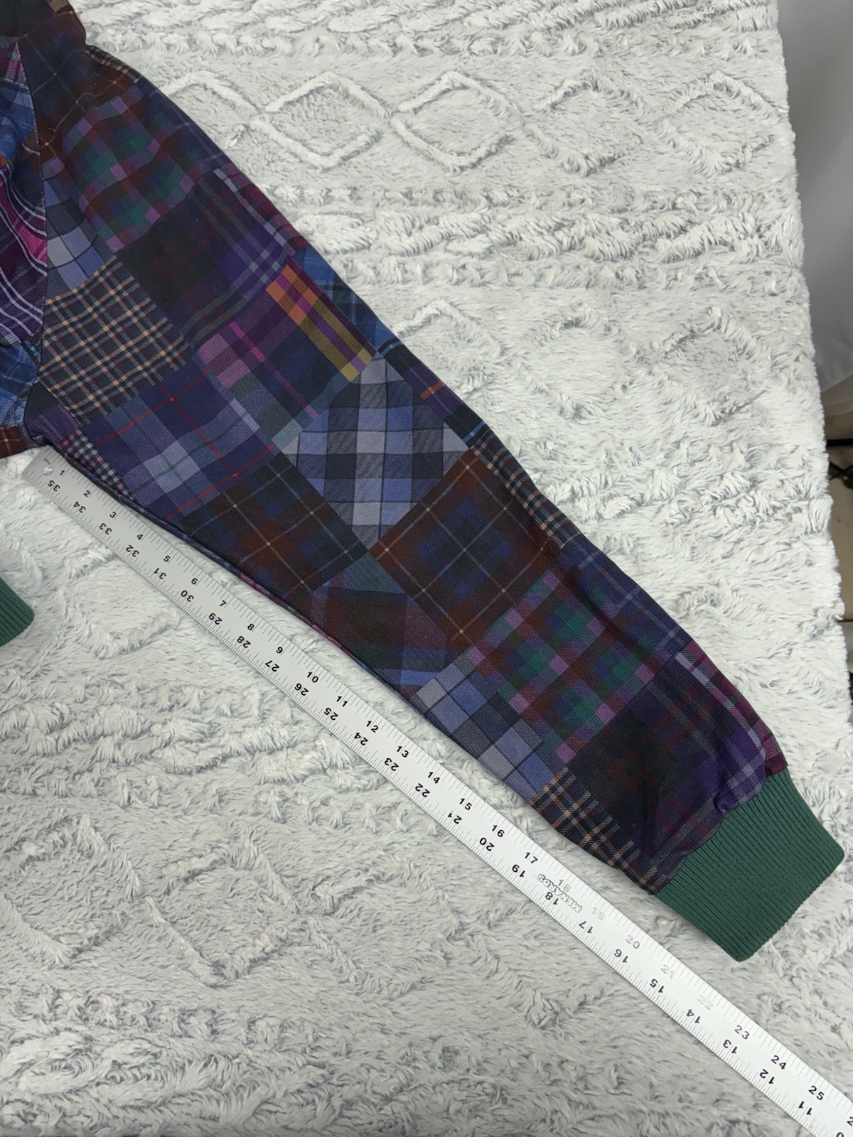 Teddy Fresh Men’s Lined Patchwork Embroidered Jac… - image 8