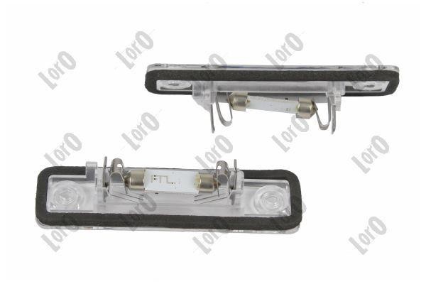 ABAKUS Number Plate Light 037-20-900LED LED For Opel Pair