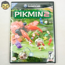 Pikmin 2 GameCube CIB Nintendo GC 2004 1st Print Complete + Manual & Ad Tested
