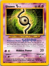Unown [S] 87/105 Neo Destiny Pokemon TCG Unlimited C HP on eBay