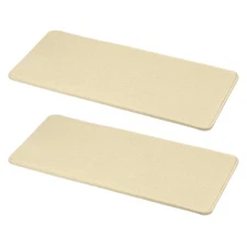 2Pcs Felt Base Shaper, 13 x 6 Inch Rectangle Bag Bottom Shaper, Beige
