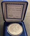 SLAVE QUEEN w Box COA  Coin Silver Bullet Silver Shield 1 Troy Oz .999 Rounds