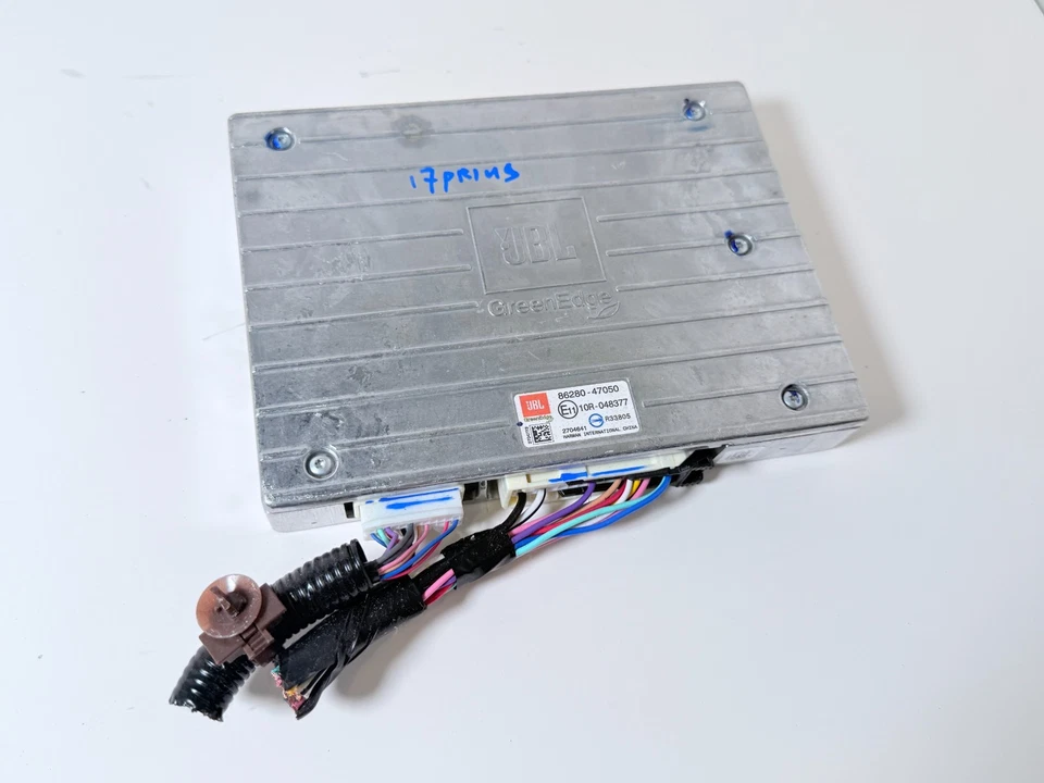 2017 TOYOTA PRIUS PRIME AUDIO AMPLIFIER JBL | OEM 86280-47050 - Imagem 2 de 4