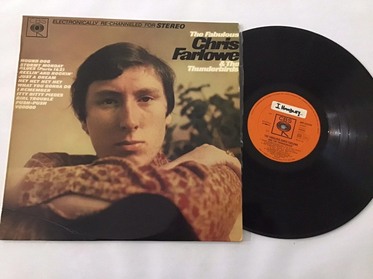 The Fabulous Chris Farlowe Stereo 233392 Ex VG Vinyl Record LP