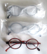 2 nowe czarne obręcz okulary kostiumowe w stylu Harry'ego Pottera przezroczyste bez recepty