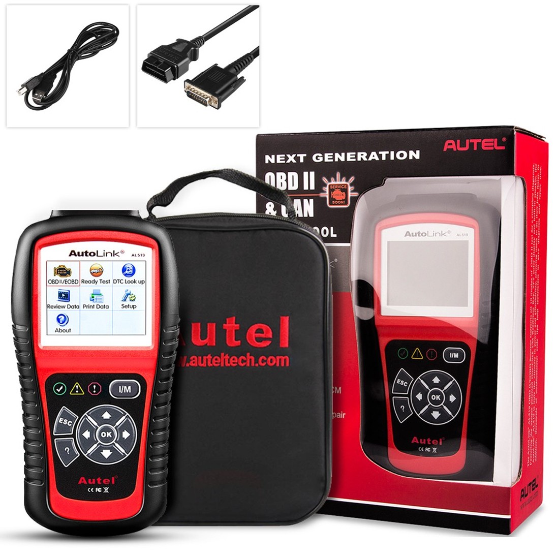 2025 Autel AutoLink AL519 OBD2 Scanner Car Diagnostic Code Reader Up ...