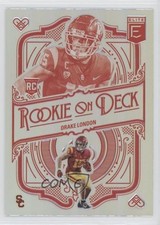 2022 Panini Donruss Elite Rookie On Deck Drake London #RD-11 09wc