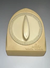 Vtg Robert Shaw LUX Minute Minder Timer Buzzer Leaning Back Style Harvest Gold