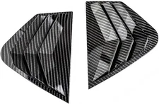 Rear Side Window Quarter Louver Cover Carbon Fiber for Kia Optima K5 2011 2012 2
