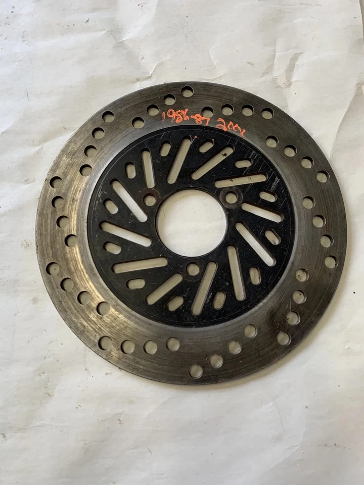 Rotor de disco de freio dianteiro 87 Honda ATC200X ATC 200X - Imagem 2 de 4