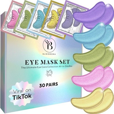Variety Under Eye Patches (30 Pairs) - For Dark Circles & Puffiness - Eye for...