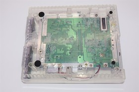 Super Nintendo SNES Console-Custom Clear Shell Bundle With Super Mario World