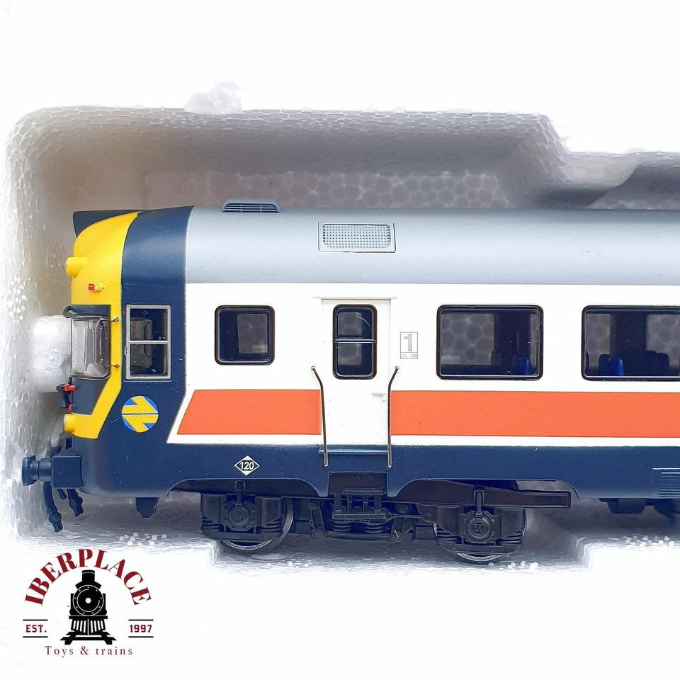 🆕 💡 Mabar - 85974 Locomotora diesel con remolque TER Regionales Modelo DC H0 e - Imagen 3 de 4