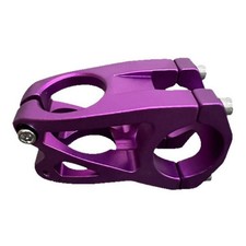 31.8mm Handlebar Anodized Purple Stem Easy Installation Firm Stability