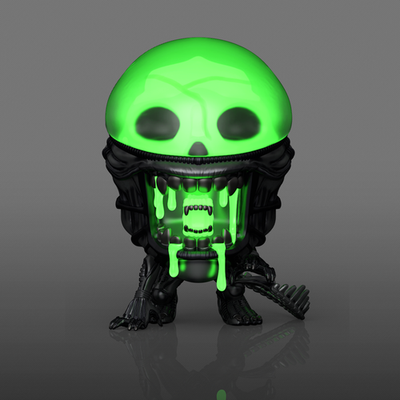 Funko Nft Pop! Vinyl: Alien - Xenomorph (Metallic) (Glow) (Digital