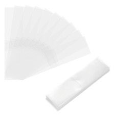 100Pcs Clear Perforated Shrink Band 130x35mm Fits Cap Diameter 77-81mm