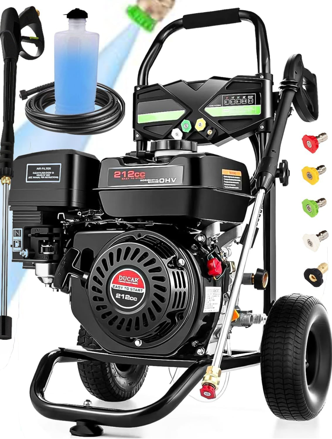 4200PSI Gas Pressure Washer 4.0GPM Gas Power Washer 212CC Ga