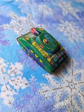 Vintage 1960's Japan Friction Very Colorful 2 1/4" Tank