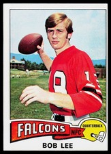 Bob Lee, 1975 Topps, #189, Atlanta Falcons,