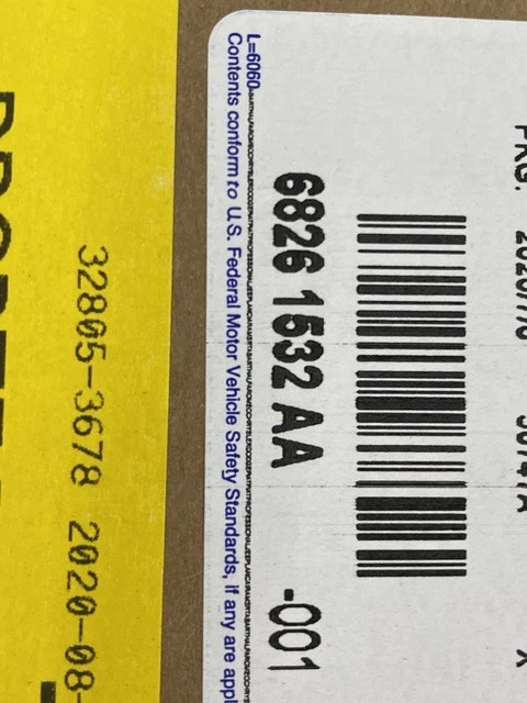 2015-20 DODGE CARAVAN Air Conditioning Evaporator OEM# 68261532AA - Image 4 of 4