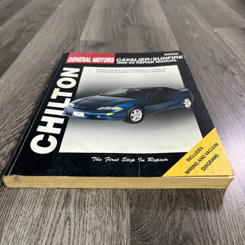Chilton 28322 GM General Motors Cavalier/Sunfire 1995-2000 Repair Manual #28322 - Picture 2 of 8