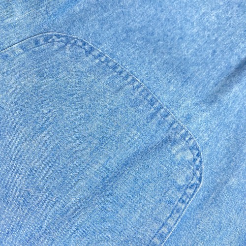 Chaps Ralph Lauren Button Down Shirt Mens XL Blue Long Sleeve Rugged Workwear - Picture 4 of 14