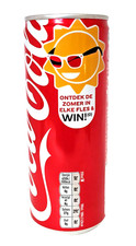 SEALED COCA COLA COKE SUMMER SUN HOLLAND NETHERLANDS LIMITED COMMEMORATE ALU CAN