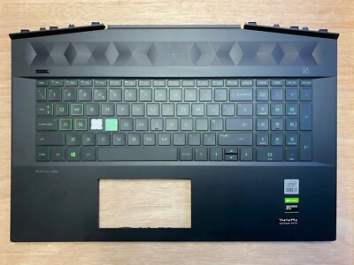 HP Pavilion Gaming 17-CD Series BACKLIT UK Tastatur - 1 Taste + Scharniere + Gummischale