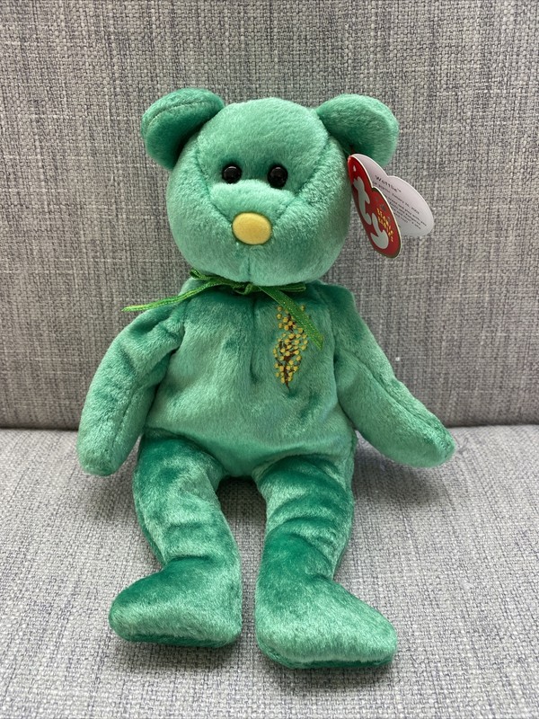 Wattlie the Bear Ty Beanie Baby - (Australia Exclusive) NMWT