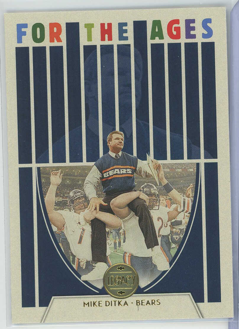 2022 Panini Legacy For the Ages #FA-19 Mike Ditka Bears | eBay